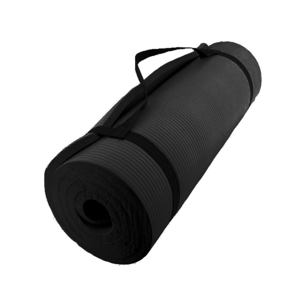 Piso De Yoga 10 mm Winner Color Negro